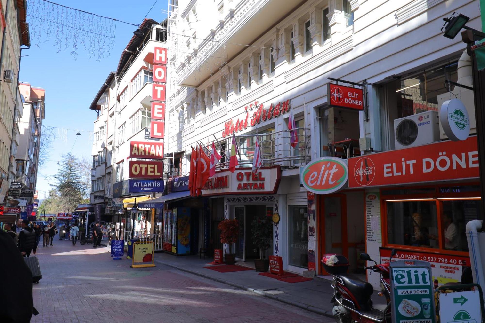 Artan Hotel Isparta Exterior foto
